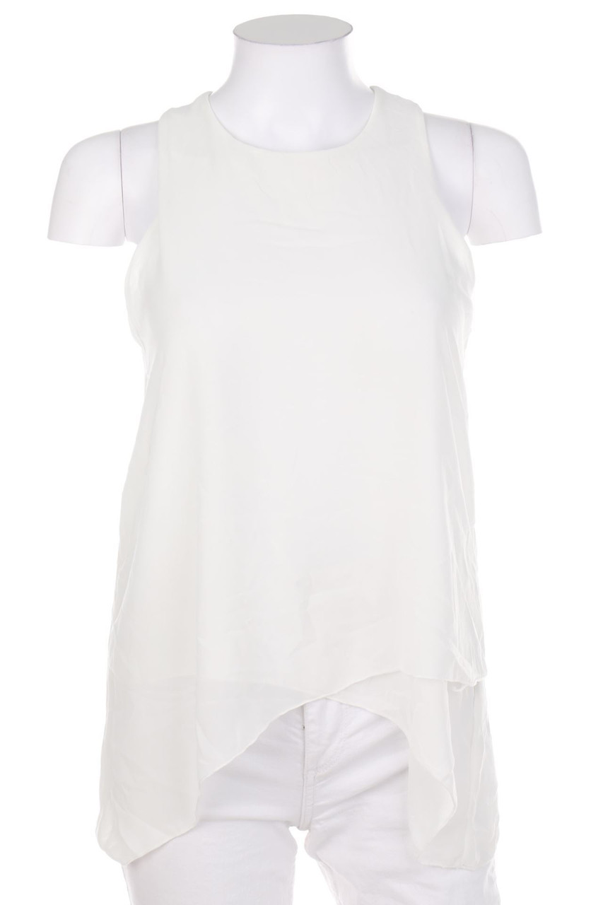 zebra - Blusentop mit asymmetrischem Schnitt - M