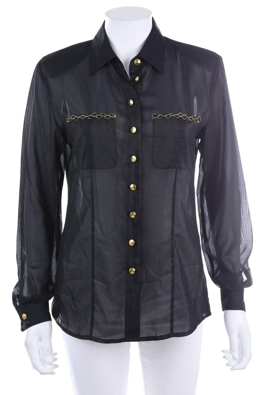 STARS - Hemd-Bluse mit Applikationen - D 36