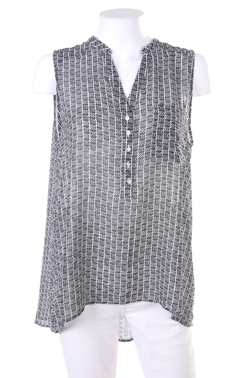 H&M - Blusentop mit Muster - D 40