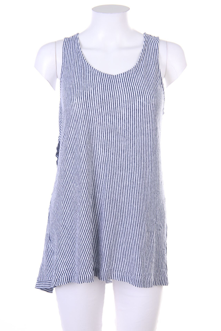 CHRISTIAN SIRIANO - Tanktop aus Leinen mit Streifen - D 46
