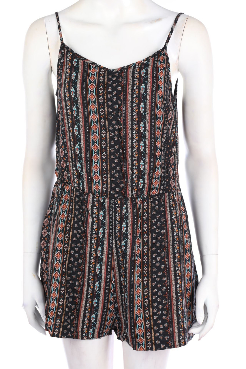 CLOCKHOUSE by C&A - Playsuit mit Ethno-Print - D 38