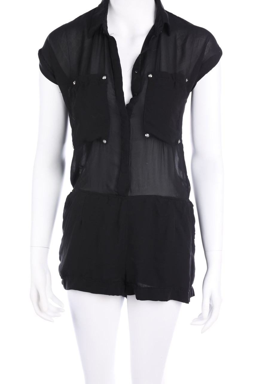 TALLY WEiJL - Playsuit mit aufgesetzten Taschen - M