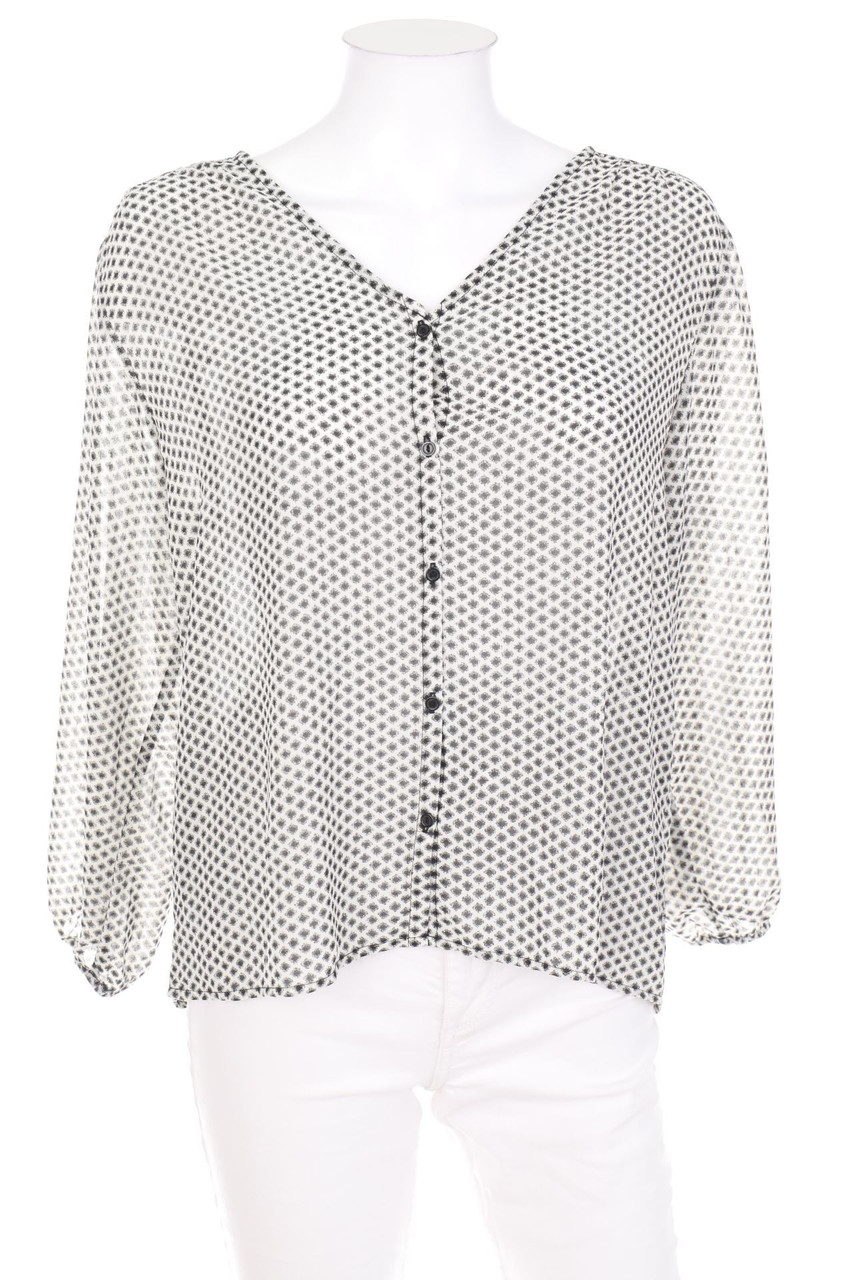 H&M - Bluse mit Print - D 34