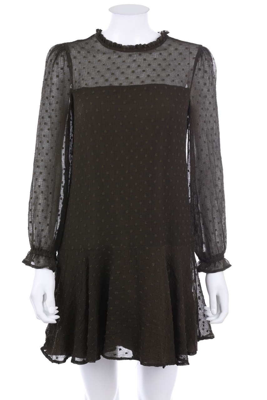 ZARA - Minikleid mit Muster - S