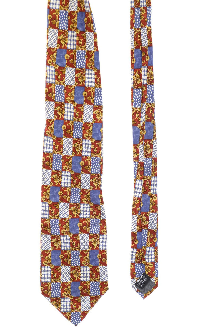 SERGIO DI LAURENTI - Seiden-Krawatte mit floralem Muster