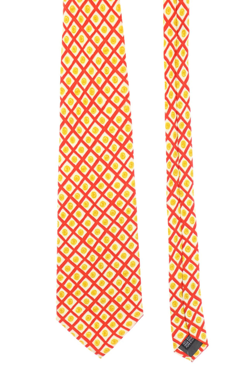 JOOP! - Seiden-Krawatte mit geometrischem Muster