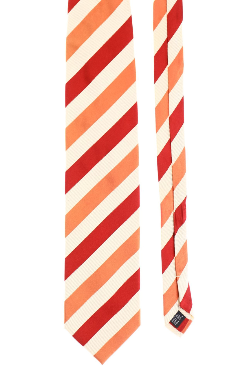 Christian Berg - Seiden-Krawatte mit Streifen