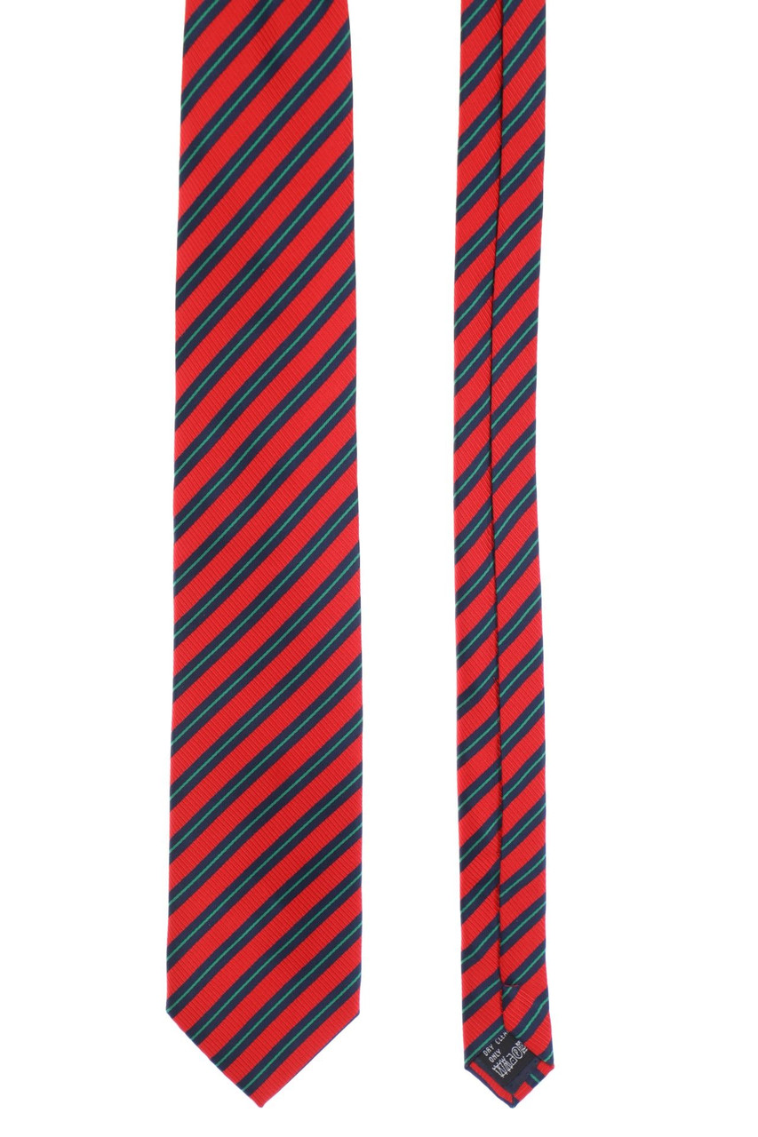 SECONDHAND - Seiden-Krawatte mit Streifen