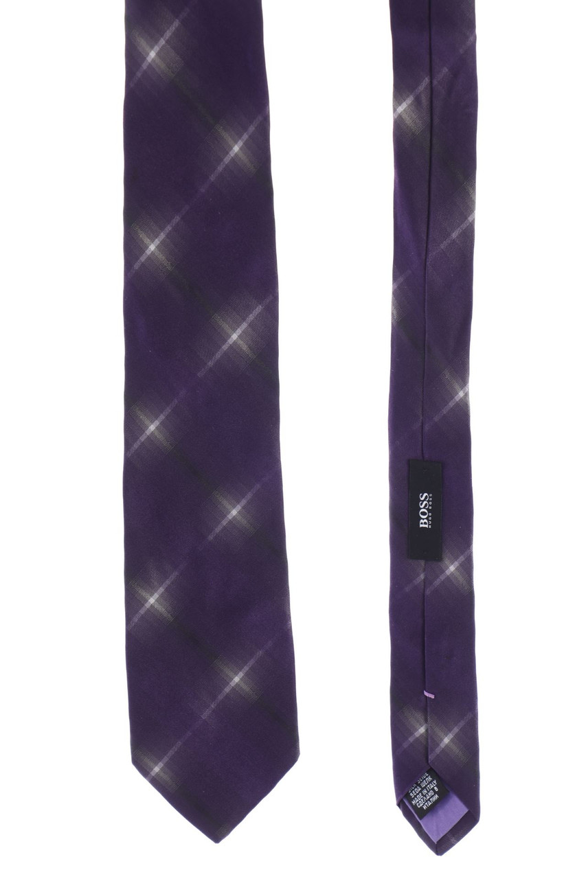BOSS HUGO BOSS - Seiden-Krawatte mit Karo-Muster