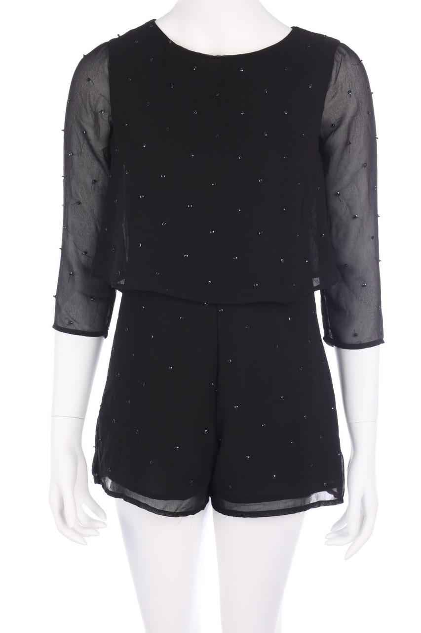 MANGO - Playsuit mit Pailletten - M