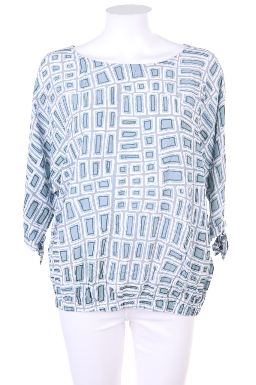 NILE - Print-Bluse mit 3/4-Ärmel - S