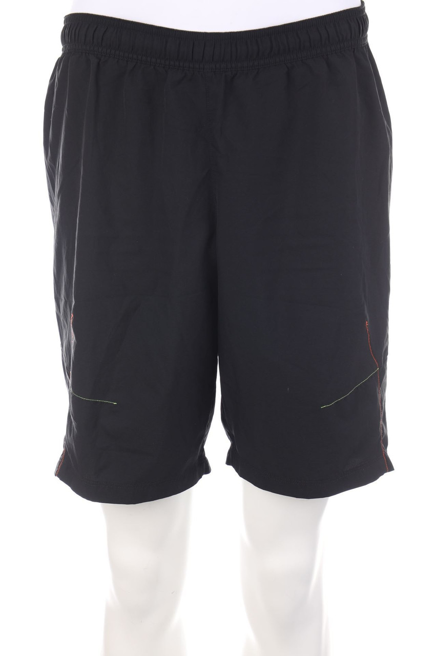 adidas - Sport-Shorts mit Logo-Print - M
