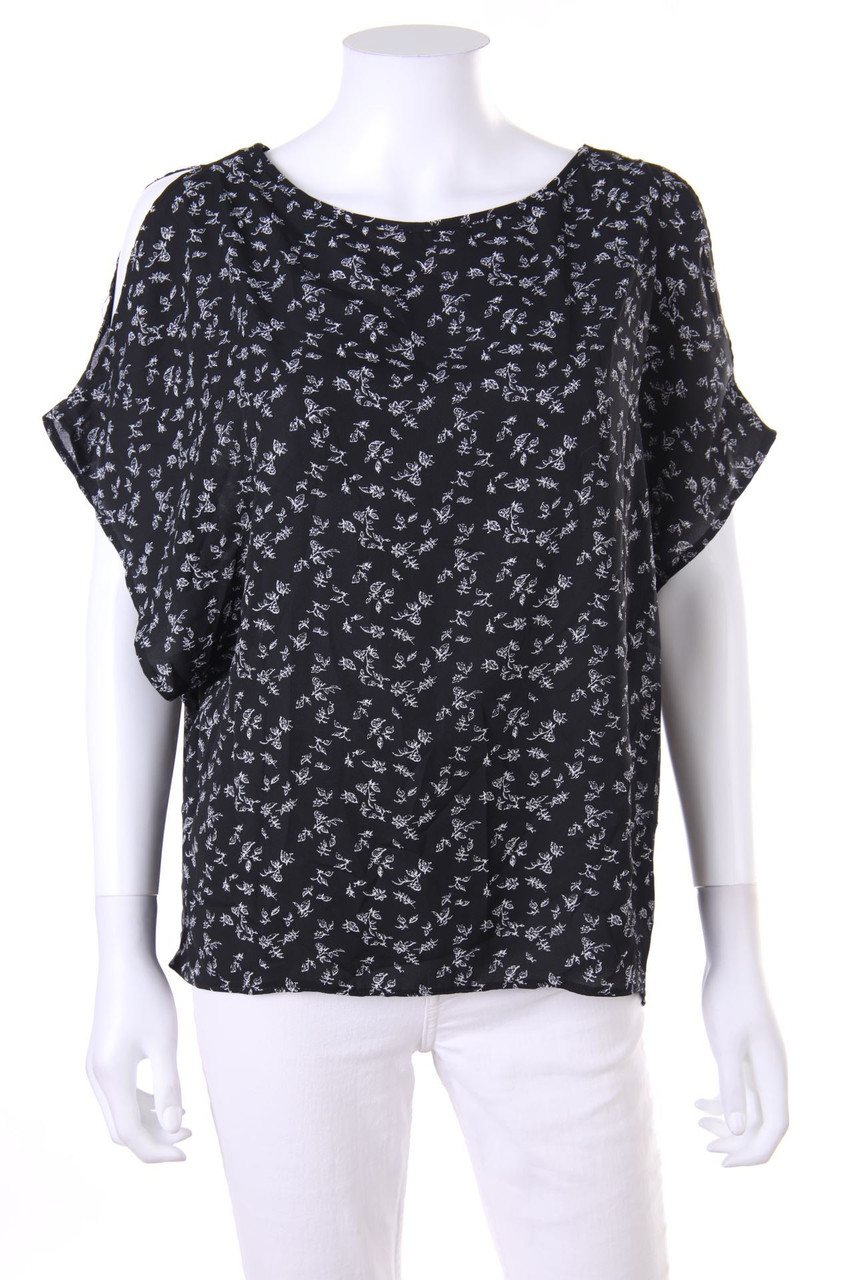 Yessica by C&A - Cold-Shoulder-Kurzarm-Bluse mit Cut-outs - D 36