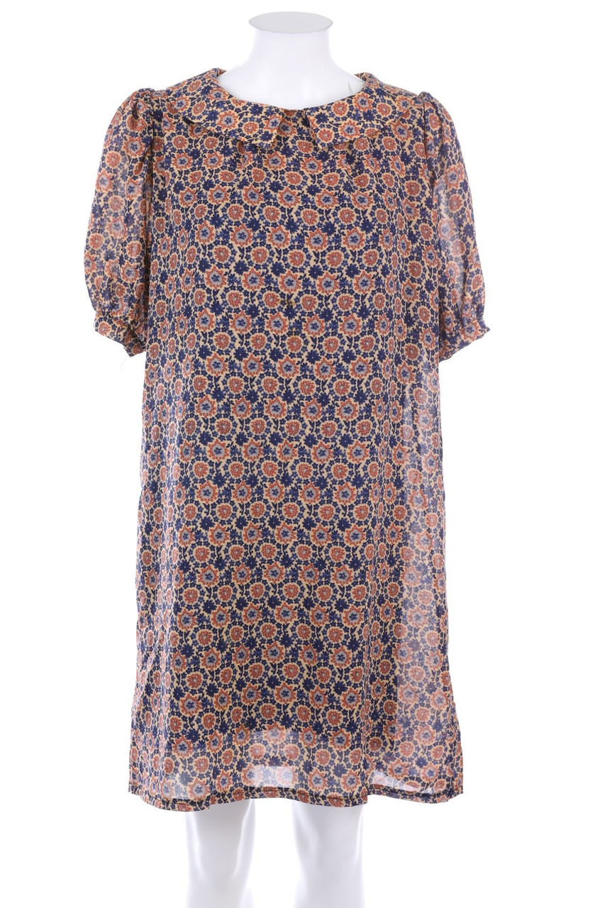 CHESED - Kleid aus Crêpe mit floralem Muster - M