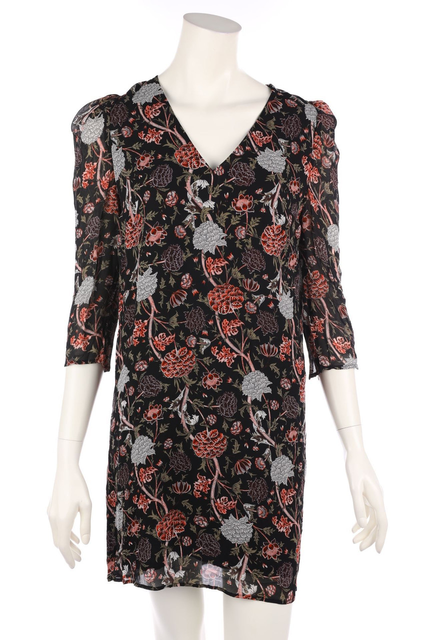 IKKS WOMEN - Shift-Kleid mit Blumen-Print - D 38
