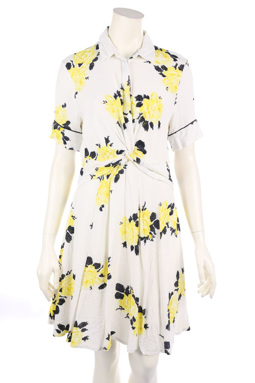 Ganni - Kleid mit Blumen-Print - M