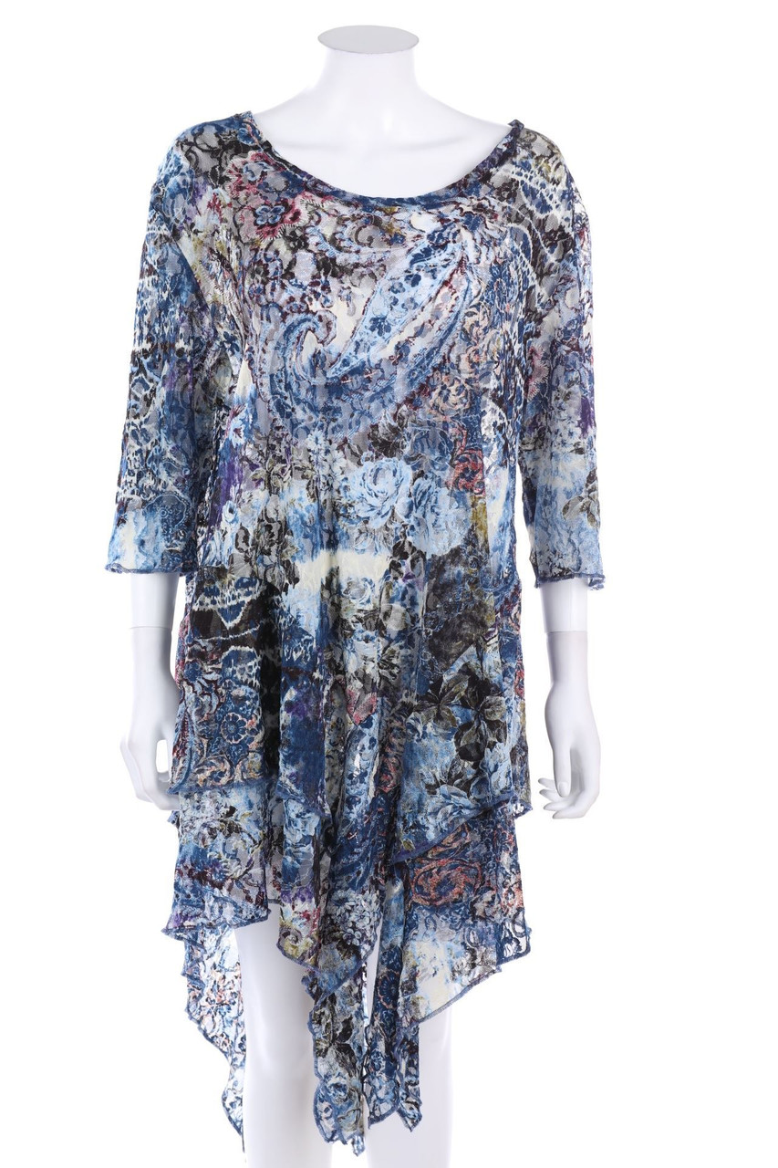 Niederberger - Minikleid mit asymmetrischem Schnitt - L