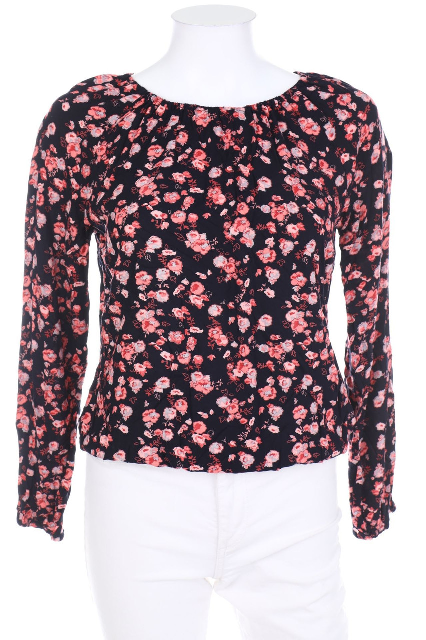 REVIEW - Bluse mit Blumen-Print - L