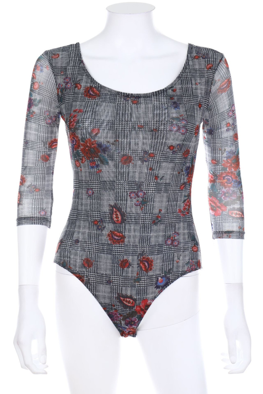 TALLY WEiJL - Brit Style-Body mit Blumen-Print - S
