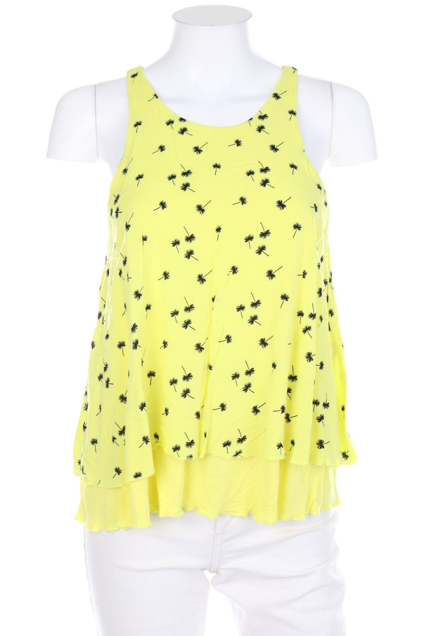 MANGO - Top mit Print im Layer Look - XS