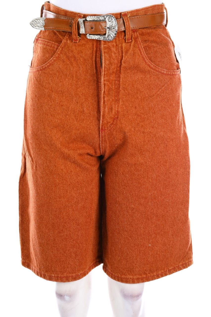 boogie - Denim-Bermuda-Shorts mit Gürtel - D 36