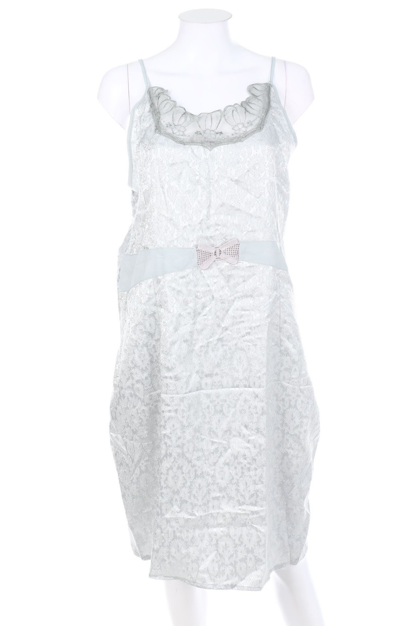 Ohne Label - Party-Kleid mit Spitzen-Einsatz - XXXXXL