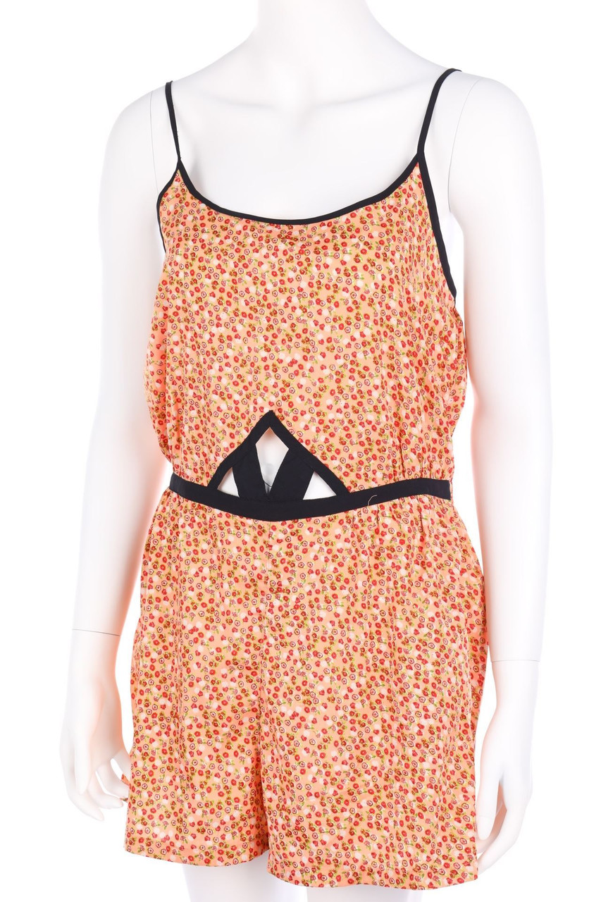 RIVER ISLAND - Playsuit mit Blumen-Print - M