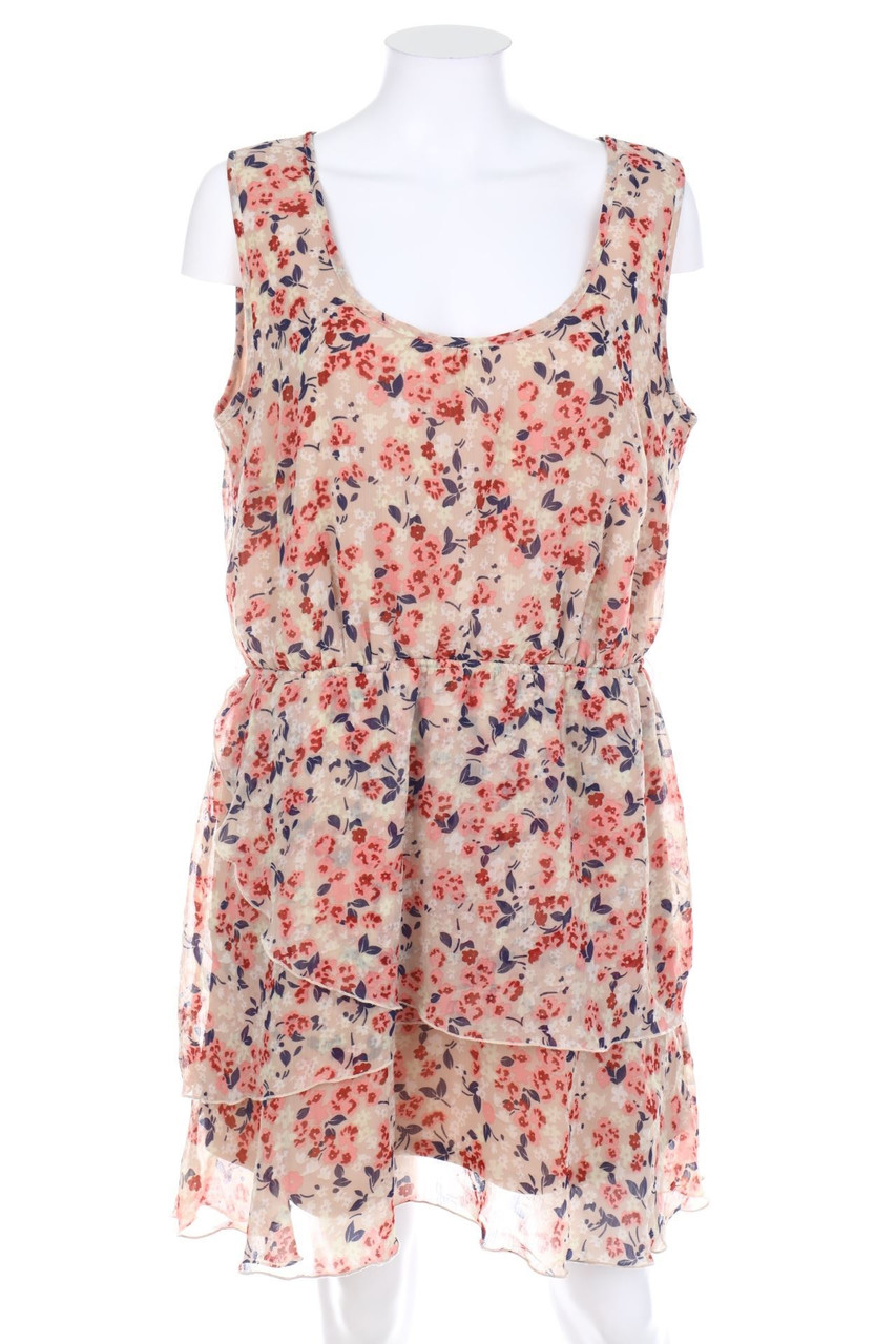 BODYFLIRT - Minikleid mit Volants - D 42