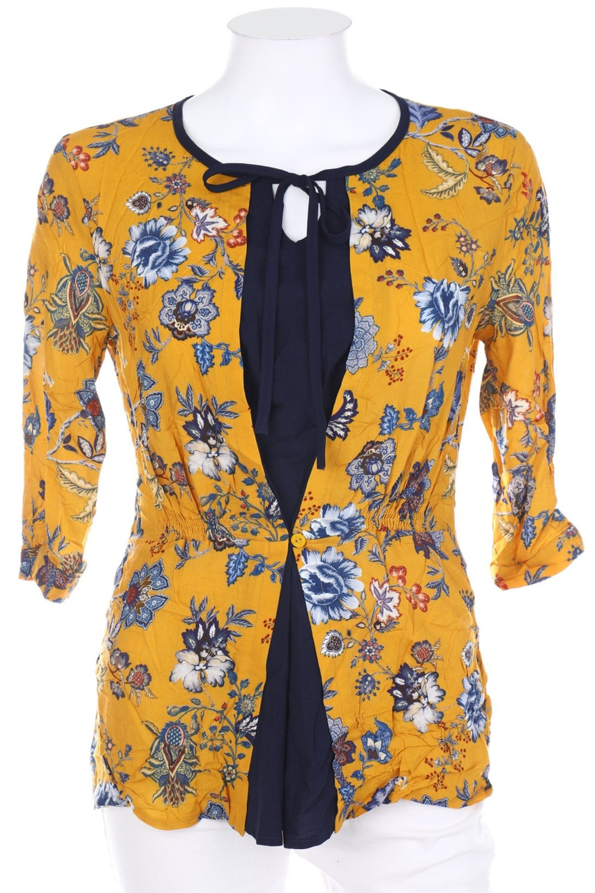 ARISTON - Two-in-One Bluse mit 3/4-Ärmel - D 32