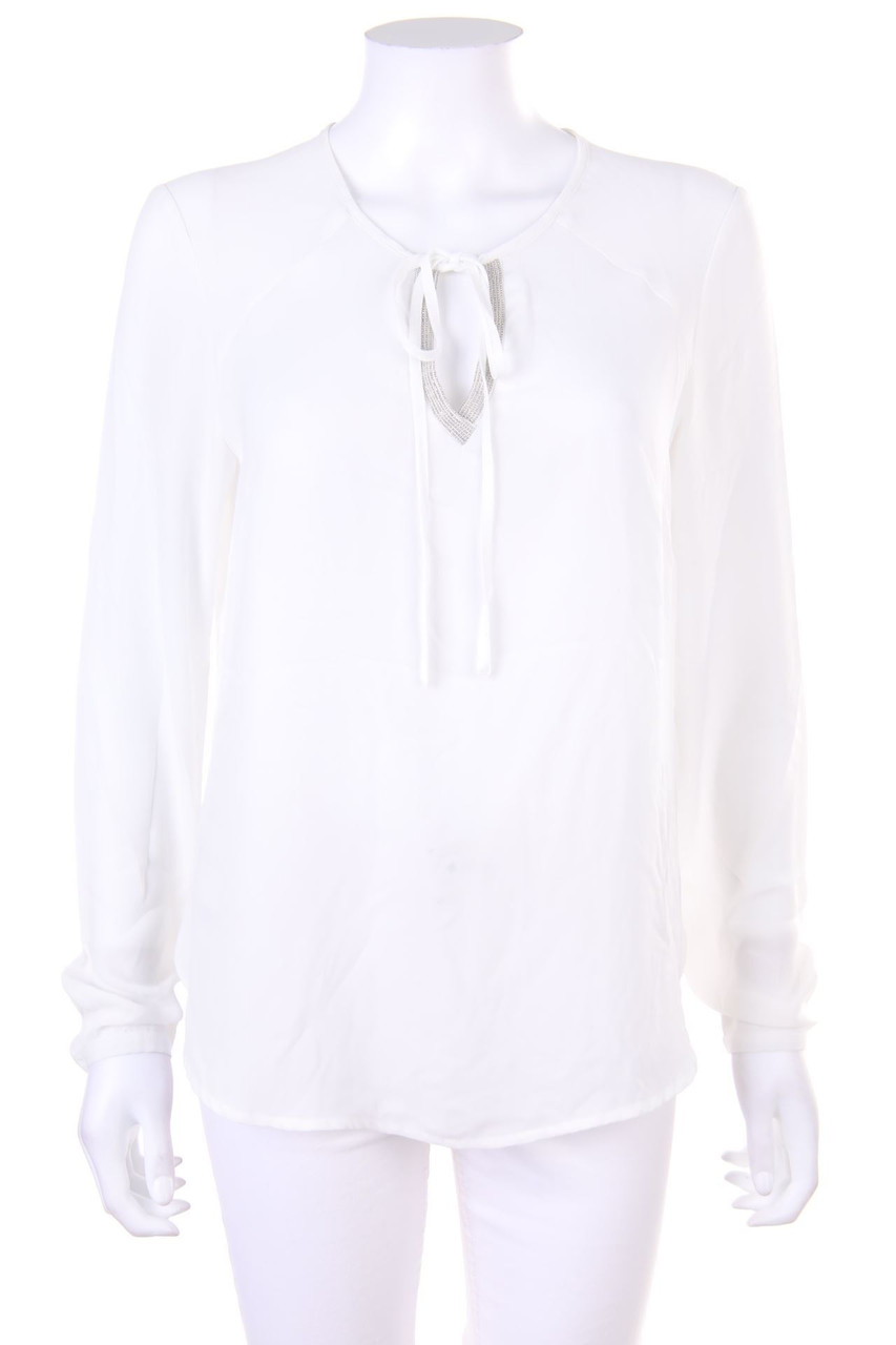 ANNE L. women - Bluse mit Applikationen - D 38