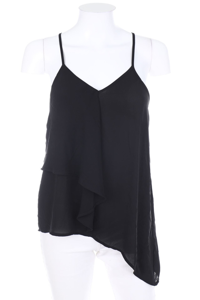 H&M - Top mit Volants mit asymmetrischem Schnitt - D 34