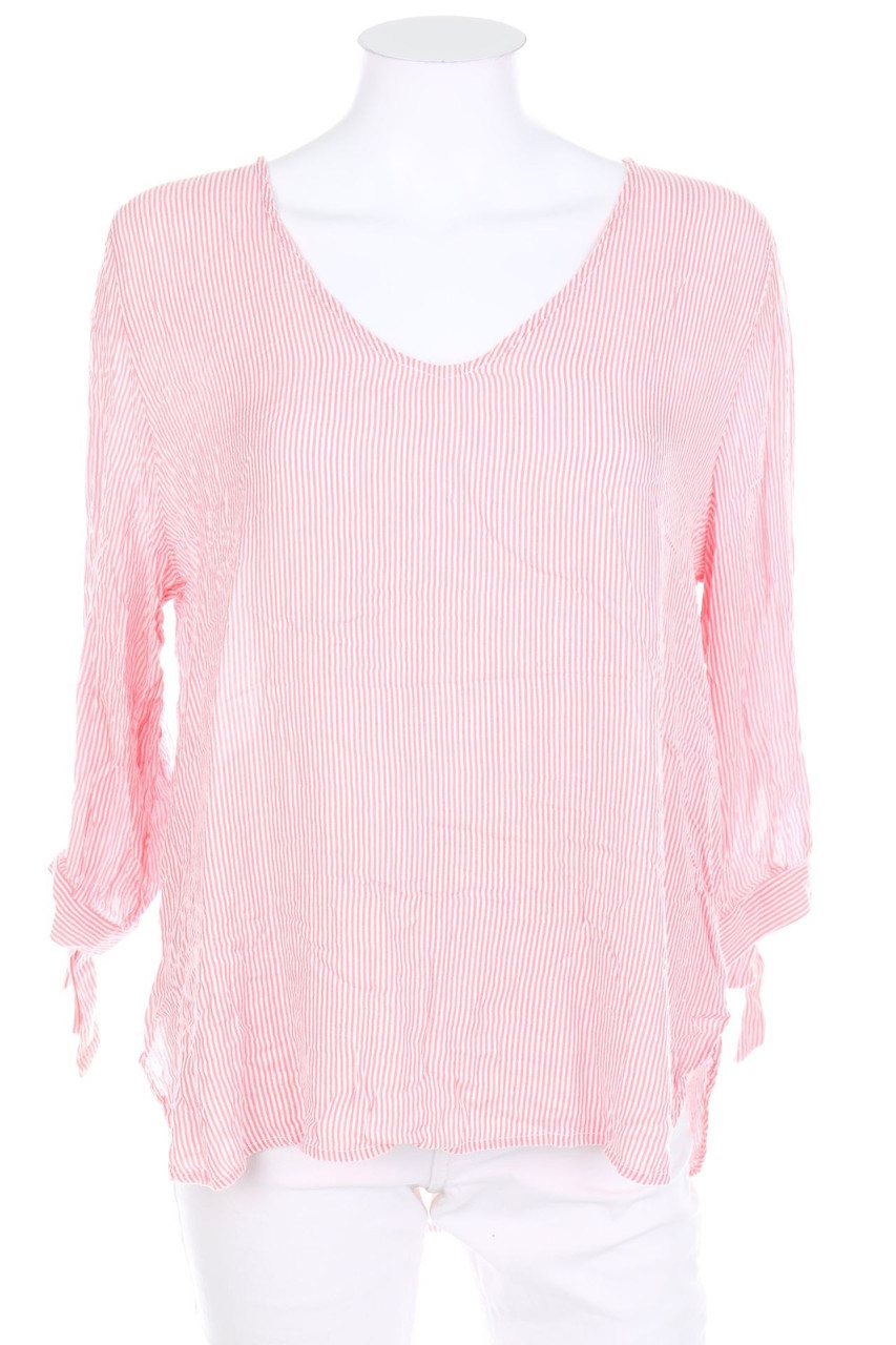 H&M LOGG - Bluse mit 7/8-Ärmel zum Knoten - D 40