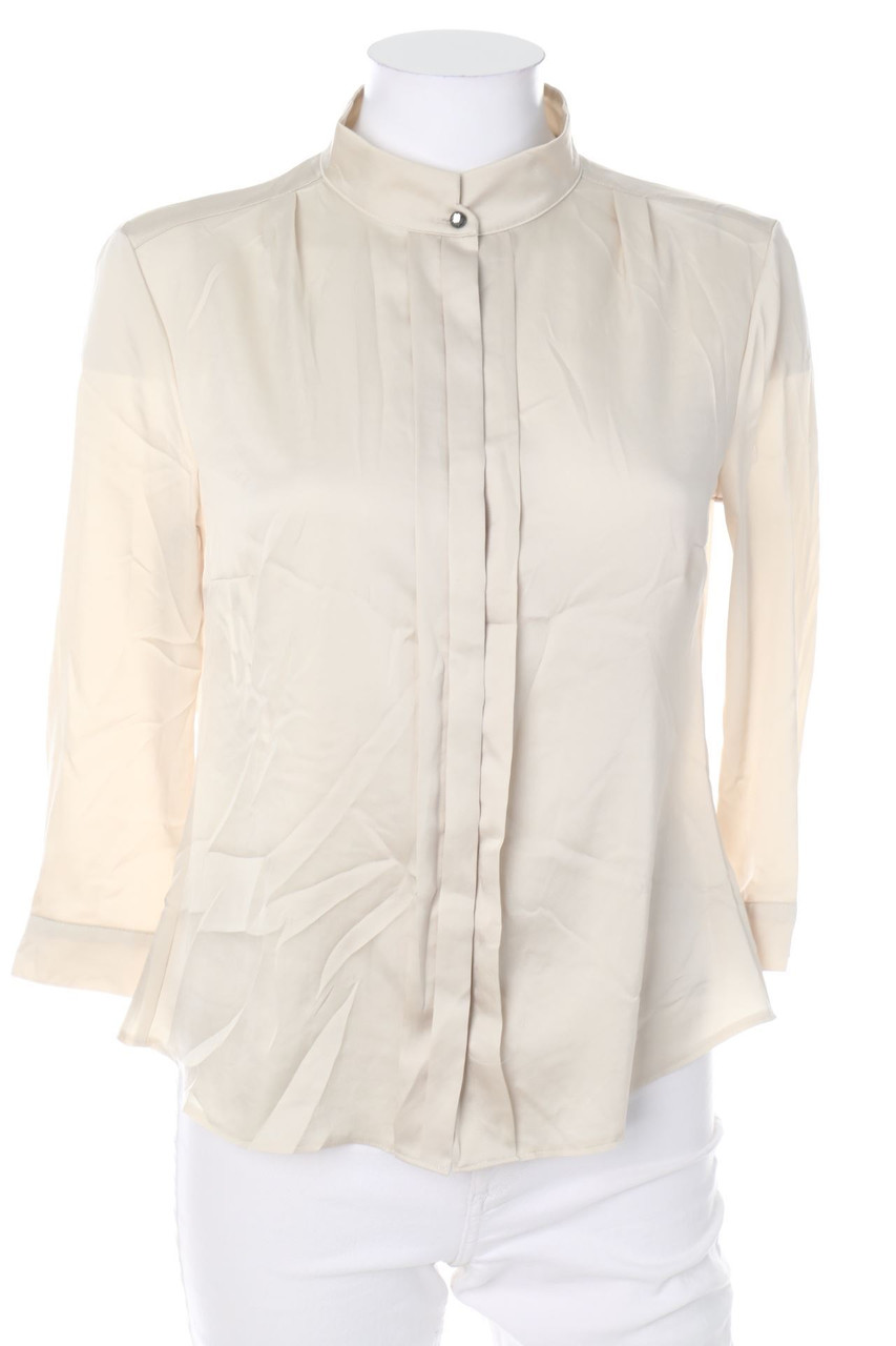 GERRY WEBER - Satin-Bluse mit 3/4-Ärmel - D 40