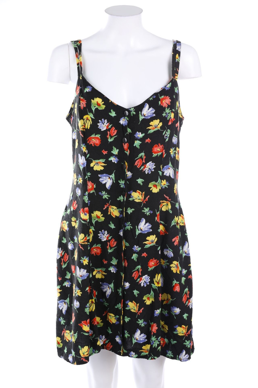 Ohne Label - Minikleid mit Knöpfen - D 38