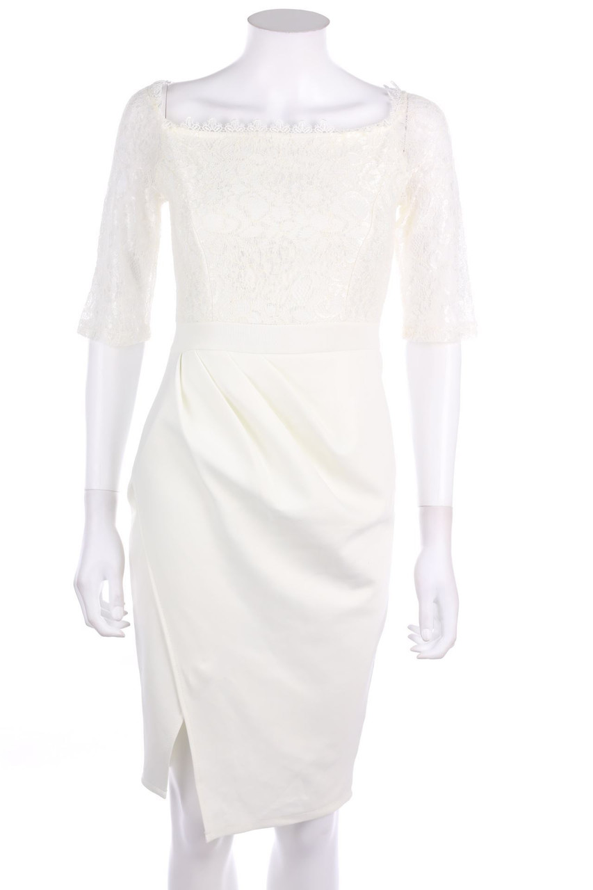 Ohne Label - Abendkleid mit Spitze - S