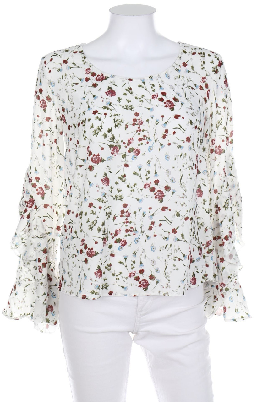 RESERVED - Bluse mit Blumen-Print - D 32