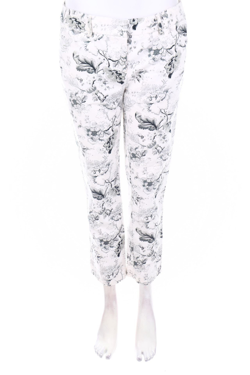 MASSIMO FABBRO - Hose mit Blumen-Print - M