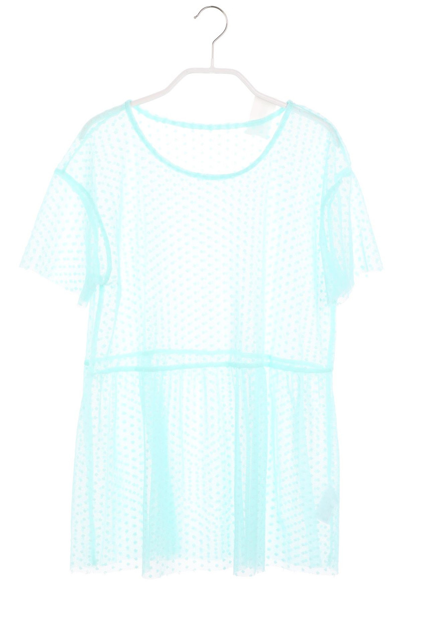 here+there C&A - Bluse mit Punkten aus Mesh - 158