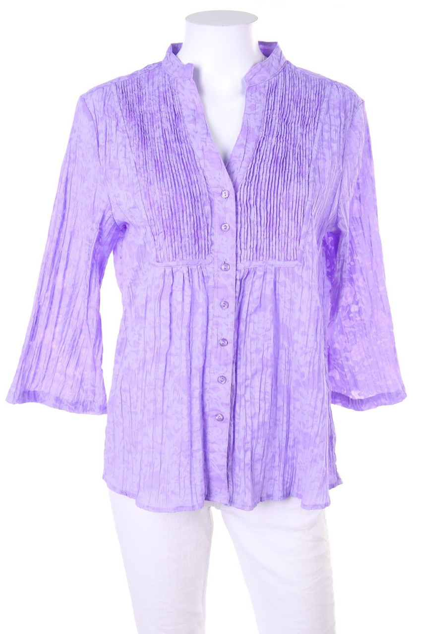 Michèle Boyard - Bluse mit Biesen - D 40