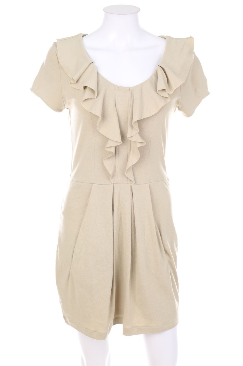 MANGO CASUAL SPORTSWEAR - Minikleid mit Volants - M