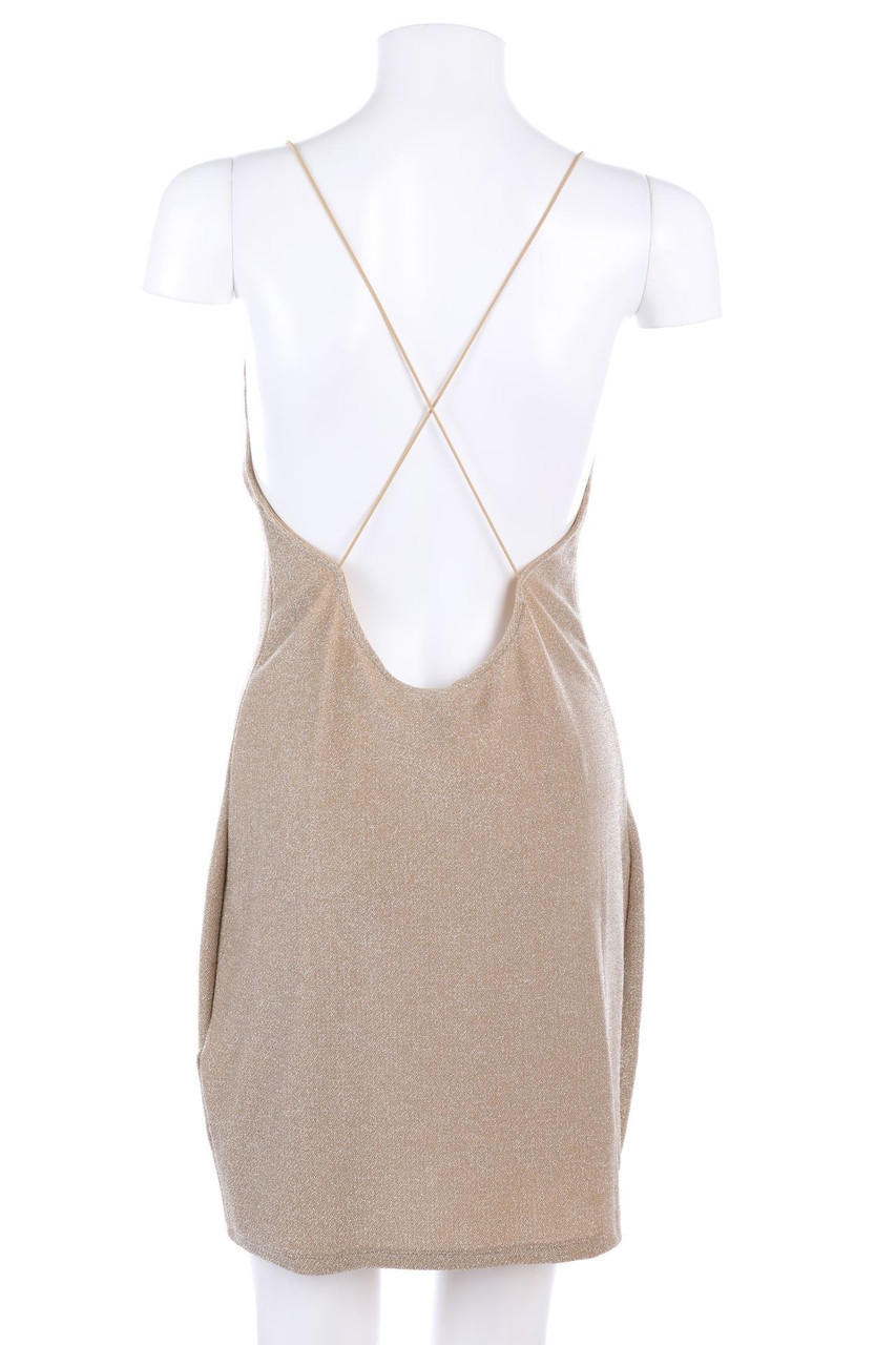 H&M - Träger-Kleid mit Glitzer - M