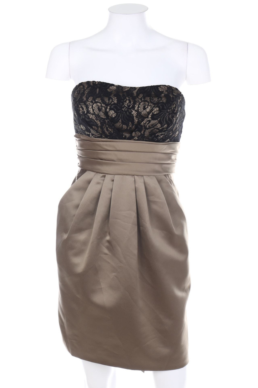 LAONA - Satin-Party-Kleid mit Spitze - M