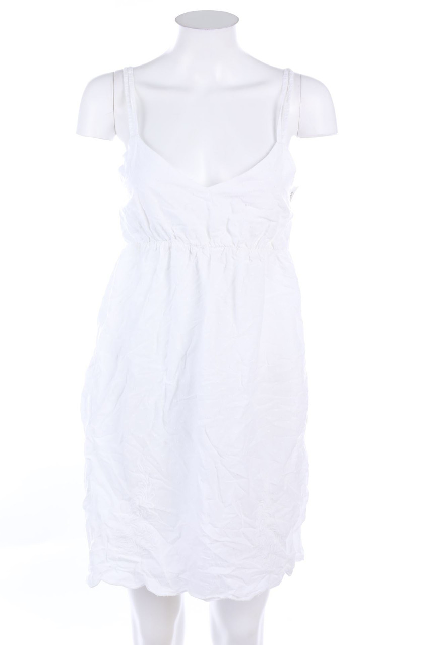 Ohne Label - Minikleid mit Stickereien - S