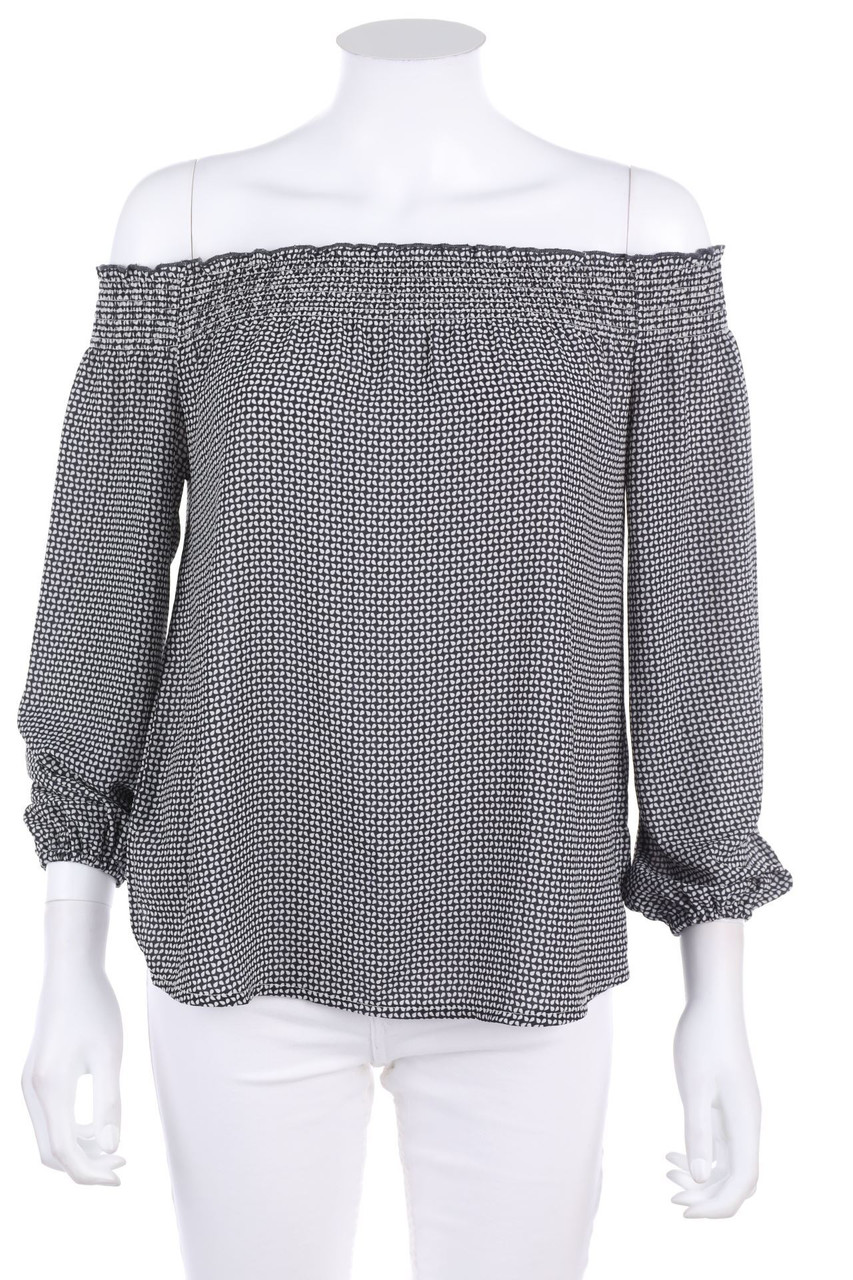 TALLY WEiJL - Carmen-Bluse mit Smok-Details - S