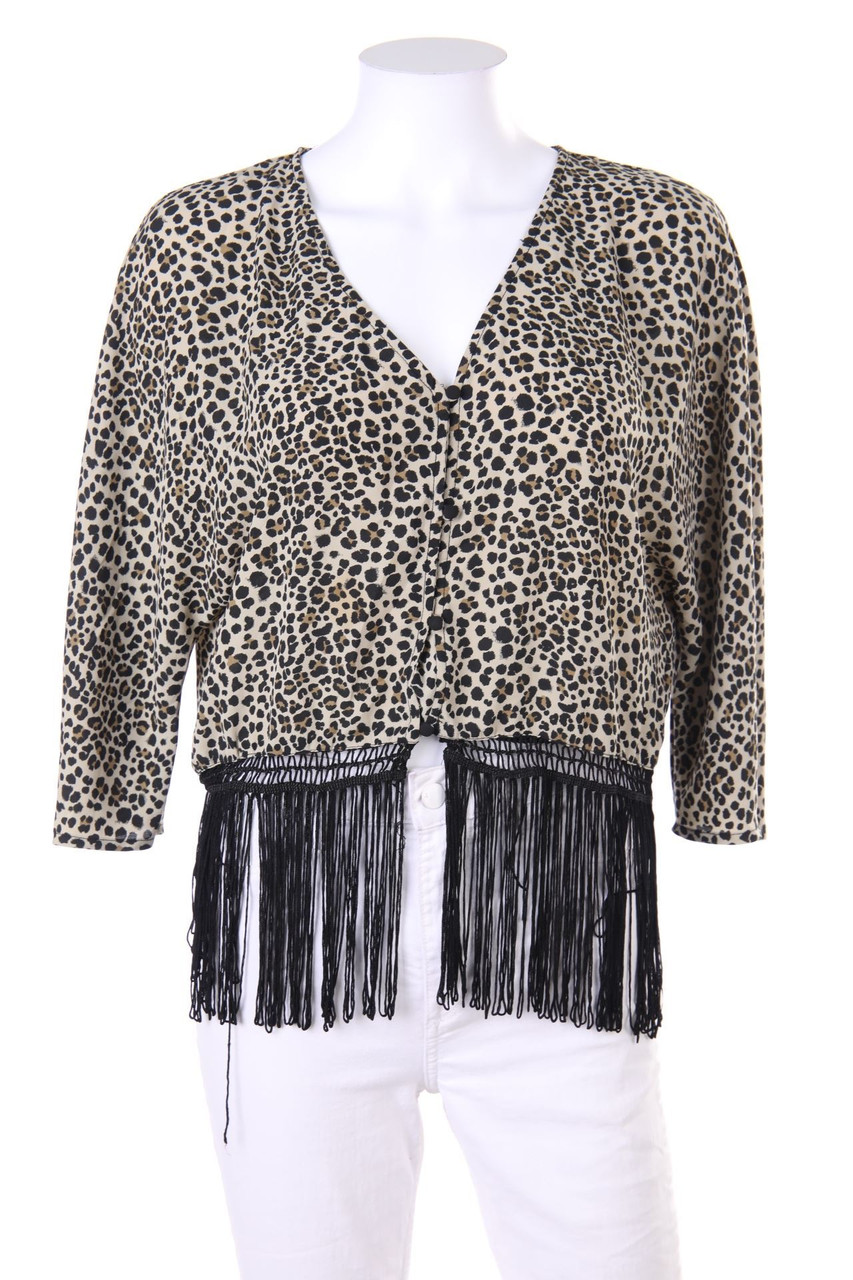 H&M DIVIDED - Print-Bluse mit 3/4-Ärmel - D 38