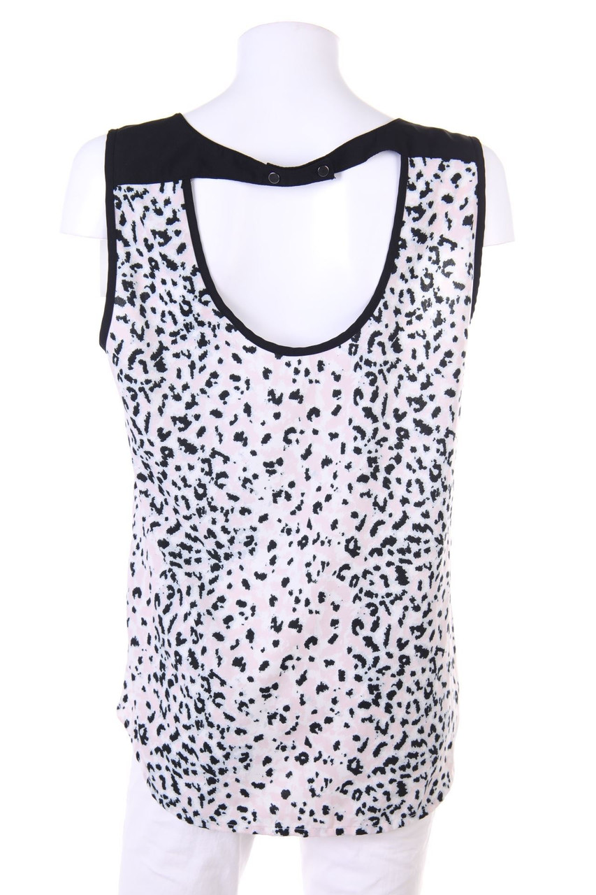 JACQUELINE de YONG - Tanktop mit Animal-Print - D 40