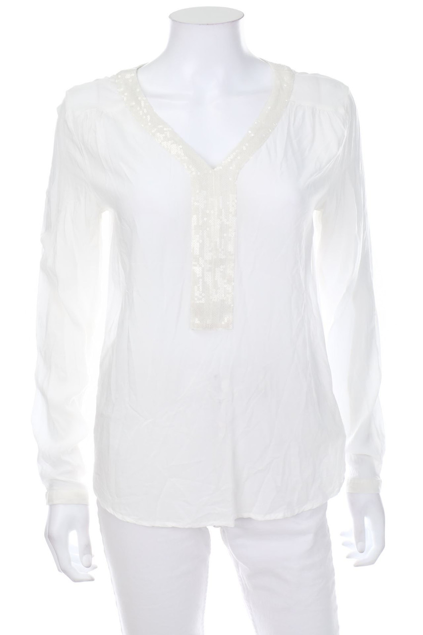BODYFLIRT - Bluse mit Pailletten - D 36