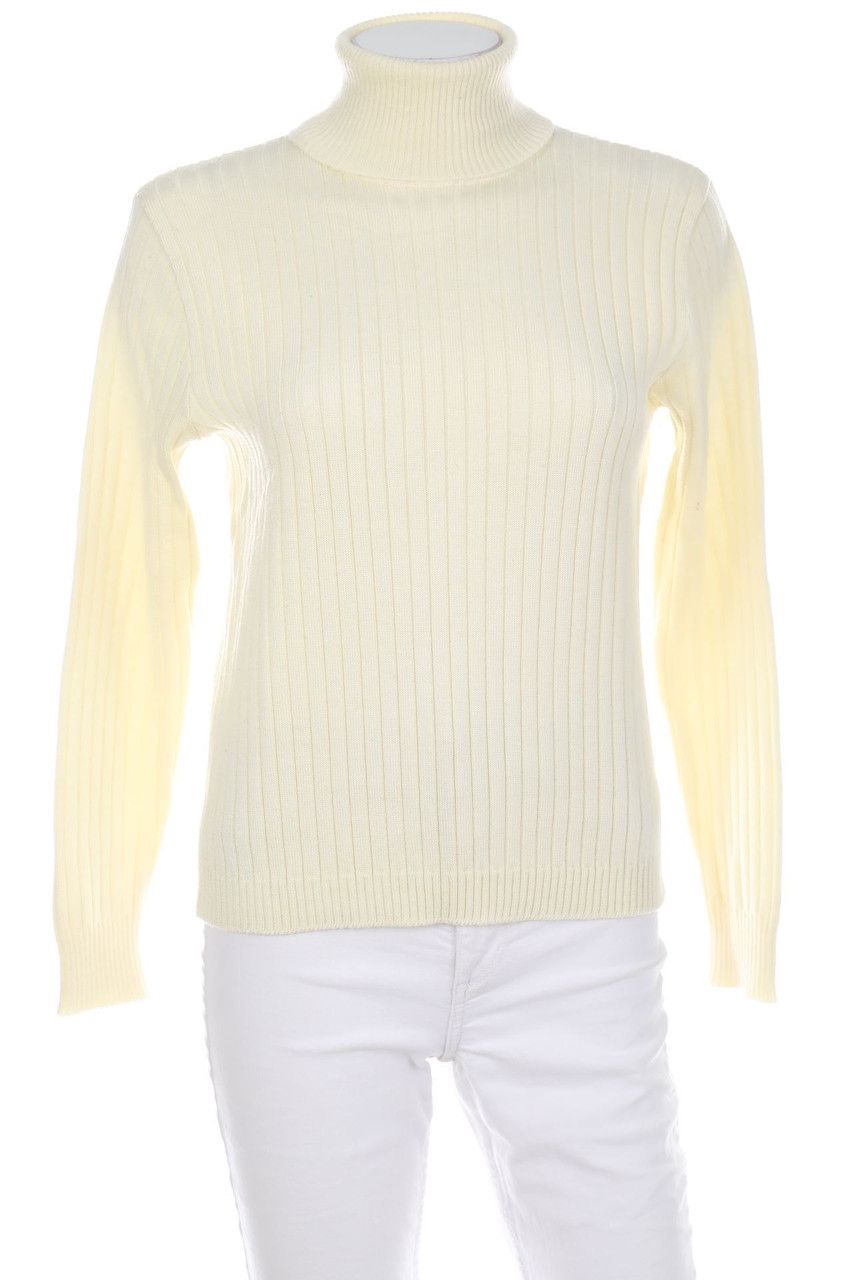 Ohne Label - Strick-Pullover mit Wolle - D 44-46