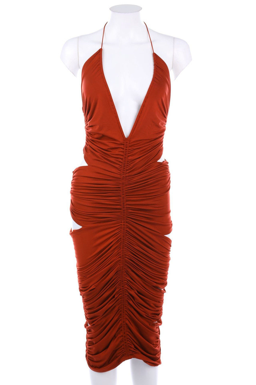 OH POLLY - Neckholder-Kleid mit Cut-outs - D 36