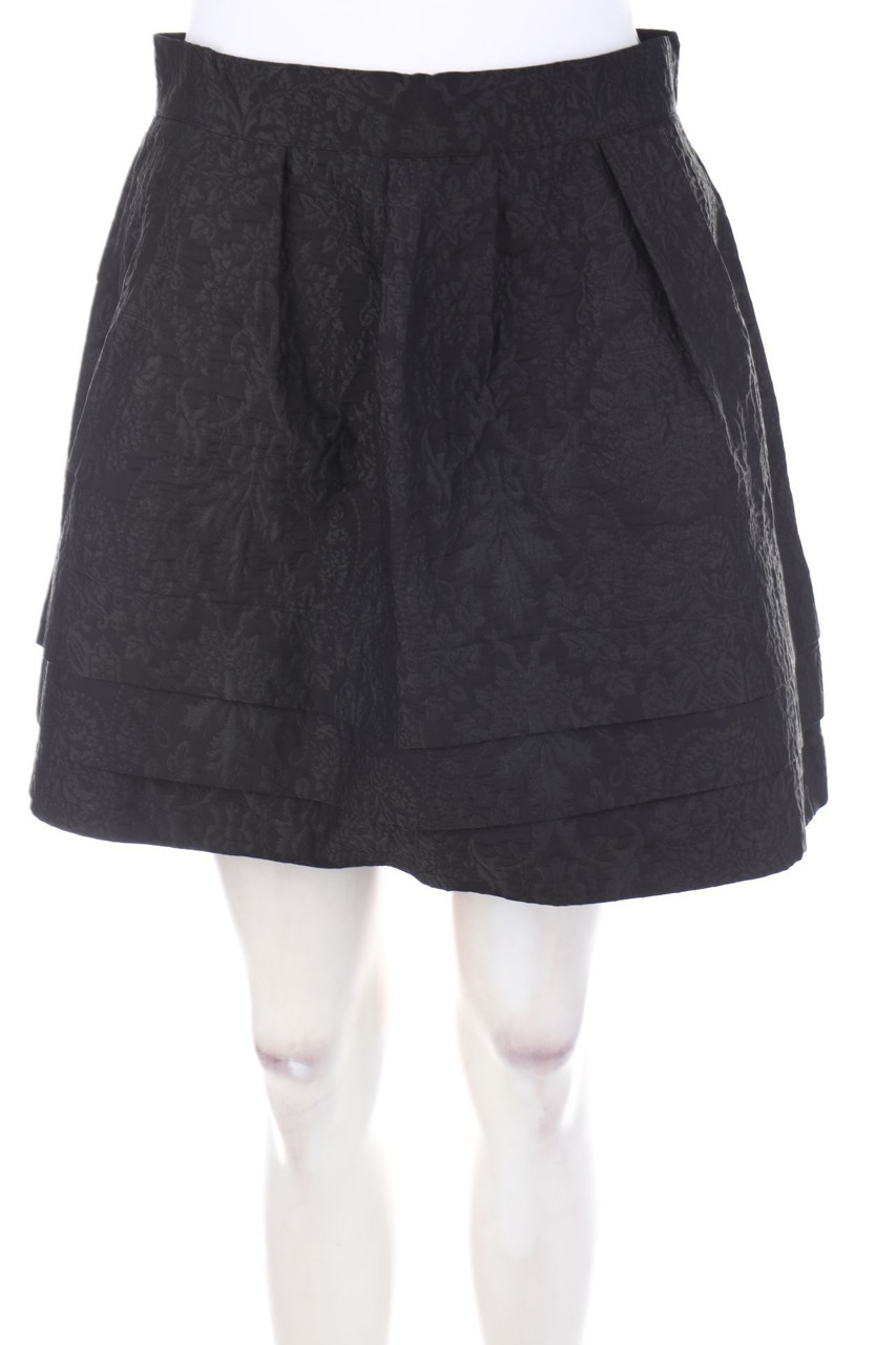 NUNA LIE - Falten-Mini-Rock - S